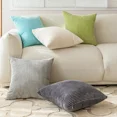 thumbnail image 5 of Venta al por mayor de fundas de almohada de felpa, fundas de almohada de rayas rectas, fundas de almohada nórdicas Sandstorm para sala de estar y oficina, 5 of 5