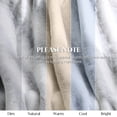 thumbnail image 6 of Cozylore Luxury Faux Fur Throw Blanket for Couch Super Thick Warm Fuzzy Blankets for Bedroom Living Room, 50" x 60", White, 6 of 6