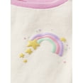 thumbnail image 4 of The Children's Place Toddler Girls Short Sleeve Rainbow Tee, 4-Pack, Sizes 12M-5T, 4 of 4