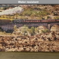 thumbnail image 6 of Ambesonne Wizard Place Mats Set of 4, Famous Train Station, Standard Size, Brown, 6 of 6