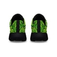 thumbnail image 4 of Shamrock Hat Happy StPatrick's Day Shoes Sneakers Black Size 9.5, 4 of 7