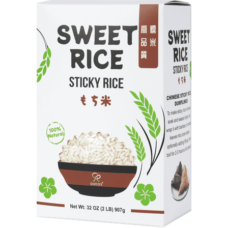 Soeos Sweet Rice 2lbs (Sticky Rice)