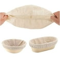 thumbnail image 3 of Natural Fermentation Basket Round Bread Proofing Basket Practical Dough Bannetons Bread Baskets Bread Form, 3 of 16
