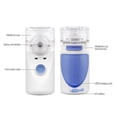 thumbnail image 3 of Nebulizador de malla portátil, inhalador para niños y adultos, atomizador, humidificador, recargable, automático, para el cuidado de la salud, 3 of 4