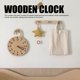 thumbnail image 5 of Relojes De Pared Con Pilas, Relojes De Pared De Sin Marco, Reloj Analógico, Reloj De Pared De Granja, Reloj Decorativo Vintage Con Movimiento De Cuarzo Silencioso Para Cocina,, 5 of 7