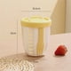 thumbnail image 3 of ¡Rebaja Imbatible!, Vaso de fruta lixiviable con tenedor, caja de picnic portátil, vaso de plástico de gran capacidad, caja de ensalada sellada y a prueba de fugas Akmoler, 3 of 6