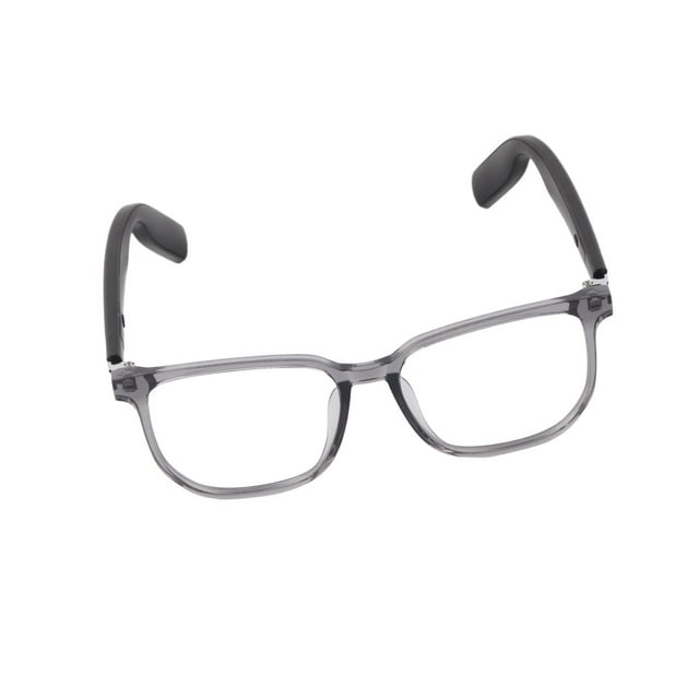 Music Glasses, Open Ear Smart Sound Glasses Quick Release Module IP67 Waterproof Smart Body Sensor For Gaming For Reading