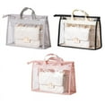 thumbnail image 6 of Breathable Moisture-proof Bag Dust Bag Wardrobe Sealed Leather Bag Protect Cover Transparent Handbag Storage Organizer, 6 of 6