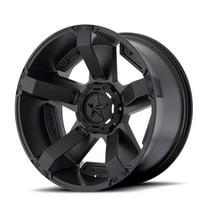 XD Wheels XD811 Rockstar II, 17x9 with 5 on 5 and 5 on 135 Bolt Pattern - Matte Black-XD81179043712N Wheel Rim