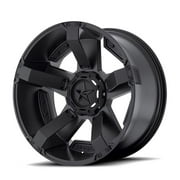 XD Wheels Rockstar II XD811, 17x9 with 5 on 5 Bolt Pattern - Black-XD81179050712N Wheel Rim