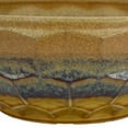 thumbnail image 3 of Lione Decorative Bowl, Glossy Brown and Gray Glazed Ceramic, 16 Inch, 3 of 5