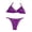 Purple XL, variant on Esquirla Bikini Women Swimwear Triangle Suit Two Piece Biquini Swimsuit Female Push Up Bathing Suit Bikini Set Beachwear XL