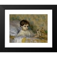 thumbnail image 2 of Ricard Canals i Llambí 14x11 Black Modern Framed Museum Art Print Titled - Sick Child (Octavi, the Artist's Son) (circa 1903), 2 of 5