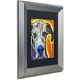 thumbnail image 2 of Trademark Fine Art "Great Dane" Canvas Art by Dean Russo, Black Matte, Silver Frame, 2 of 4