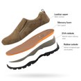 thumbnail image 3 of NORTIV 8 Men's Fashion Comfort Lightweight Outdoor Walking Shoes Moccasins Slip On Loafer Shoes JS19007M TAN Size 6.5, 3 of 6