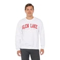 thumbnail image 6 of Glen Lake Michigan Sweatshirt Gifts Crew Neck Shirt Long Sleeve Unisex, 6 of 7