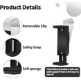 thumbnail image 3 of 2 PCS Garage Door Opener Clip, Visor Clip, Universal Adjustable Garage Door Opener, Remote Control Bracket, Garage Door Opener, Compatible with Liftmaster, Sears and Chamberlain, 3 of 7