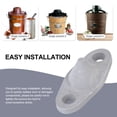 thumbnail image 4 of Ice Cream Maker Tub Center Part, Leakproof ABS Easy Install Ice Cream Freezer Tub Center Part Stable  for Repairing, 4 of 7