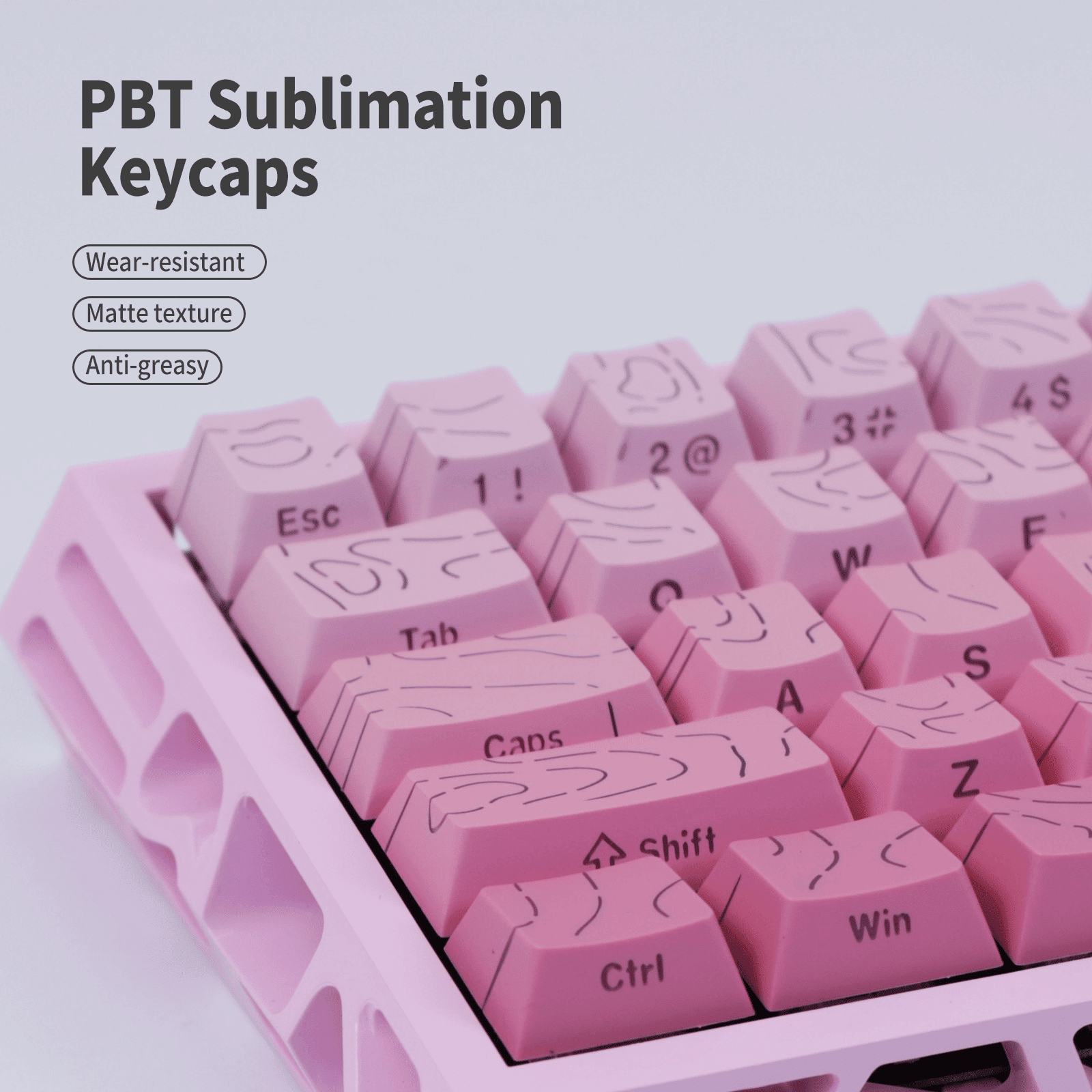 Magnetic Switch Gaming Keyboard, 61-Key 60% Layout, 6-Color Skeleton Hollow Case, RGB Backlit, Full N-Key Rollover, Hot-Swappable Adjustable Magnetic Switches, Backlit PBT Keycaps