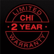 CHI Mini Clothing Iron, Steam Iron for Clothes with Titanium-Infused Ceramic Soleplate, Black