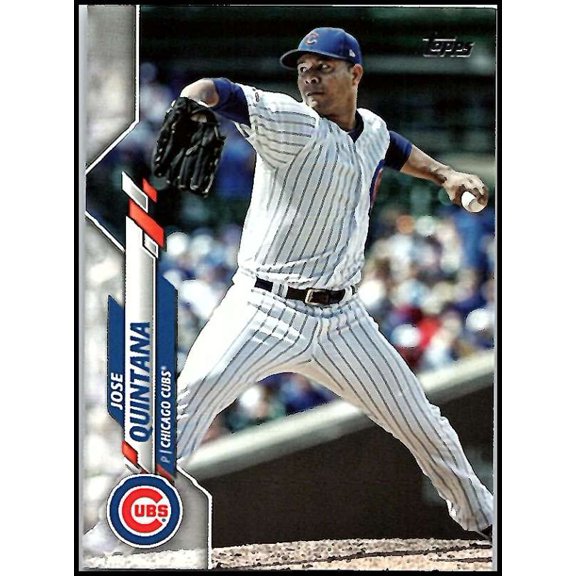 Collectible 2020 Topps #139 Jose Quintana Chicago Cubs MLB Baseball Trading Card