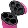 thumbnail image 3 of 2x2 Hard Oval Pool Cue Billiard Stick Carrying Case (Several Colors Available), 3 of 6
