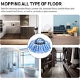 thumbnail image 4 of xianyou-6 Pcs Spin Mop Refill/Recharge + 1 Mop Base Holder for Vileda/O Cedar 2 Tanks RinseClean System, Microfiber Spin Mop Replacement Head for Deep Cleaning, 4 of 4