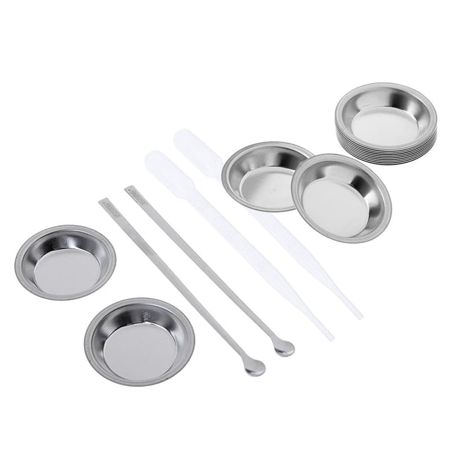 de Herramientas de Bandeja de Tonificación Y Agitador de Cuentagotas para Colorear Bricolaje Modelo de Pulverización perfke Bandeja de pintura de color