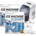 thumbnail image 1 of Ice Machine Cleaner Maker Descaler, 24 Clean Tablets for Ice Makers, Compatible with Opal, Kitchenaid, Frigidaire & GE Profile, Helps Remove Hard Water and Mineral Buildup, 2 Year Supply, 1 of 7