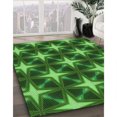 thumbnail image 2 of Ahgly Company Indoor Rectangle Patterned Deep Emerald Green Area Rugs, 7' x 10', 2 of 6
