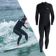 thumbnail image 4 of Traje de buceo Trajes de baño Traje de baño Cremallera Pieza Cuerpo Trajes de baño Traje de neopreno Masculino Negro, 4 of 7