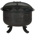 thumbnail image 1 of Safavieh Outdoor Collection Negril Copper and Black Fire Pit, 1 of 4