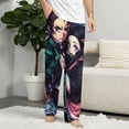 thumbnail image 5 of Demon Slayer Pajamas Pants 3D Printing Wide Leg PJ Pant Loungewear Casual Comfy Sleepwear Lounge Pants for Men Women5XL, 5 of 9