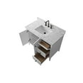 thumbnail image 2 of Vanity Art 42" Double Door Bathroom Vanity with Sink, Freestanding Storage Cabinet with Engineered Marble Top, Flip Down Tray, Drawer, and Shelf, 2 of 6