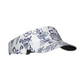 thumbnail image 2 of Gaeub World Travel2 Sun Visor Hats with Empty Top and Adjustable, UV Protection for Golf Tennis Cycling Running, 2 of 8