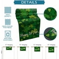 thumbnail image 6 of St. Patricks Day Table Runner 13x48 Inches Long Green Clover Runner for Table Leaves Nature Table Runners Cotton Linen Dresser Scarf for Kitchen Coffee Dining Spring Holiday Party Decor, 6 of 6