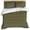 Green, variant on Dark Green Duvet Cover Set, Modern Pure Dark Green Soft Duvet Cover Twin Size Bedding Set 4 Pieces, 1 Quiltcover and 2 Pillowcases with Zipper, 1 Bed Sheet for All Seasons