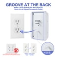 thumbnail image 6 of Surge Protector Outlet with 5 AC Outlets and 4 USB Ports (1 USB-C), Multi-Plug Wall Adapter for Home, School, and Office, ETL Certified, 6 of 8
