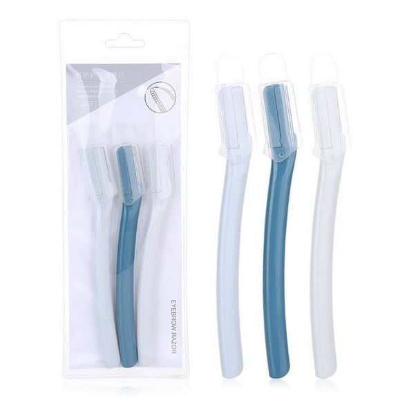 Pack Of 3 Revele Precision Eyebrow And Bikini Razors For Painless Hair Removal