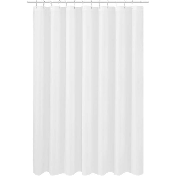 Fabric Shower Curtain Liner Wide And Long 78 X Inches Hotel Quality Washable Water Repellent White Bathroom Curtains With Grommets 78x78 Fabric Shower Curtain Liner Wide And