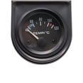 thumbnail image 3 of Kit de medidor de temperatura del agua para automóvil, LED negro, medidor universal de temperatura del agua para automóvil, diales de 101,6-120 ° (diámetro 52 mm), 3 of 5