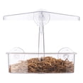 thumbnail image 4 of Droll Polycarbonate Window Feeder with three suction cups and UV-stabilized polycarbonate, 4 of 5