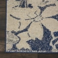 thumbnail image 4 of Nourison Tranquil Distressed Floral Beige/Navy 8' x 10' Area Rug, (8' x 10'), 4 of 8