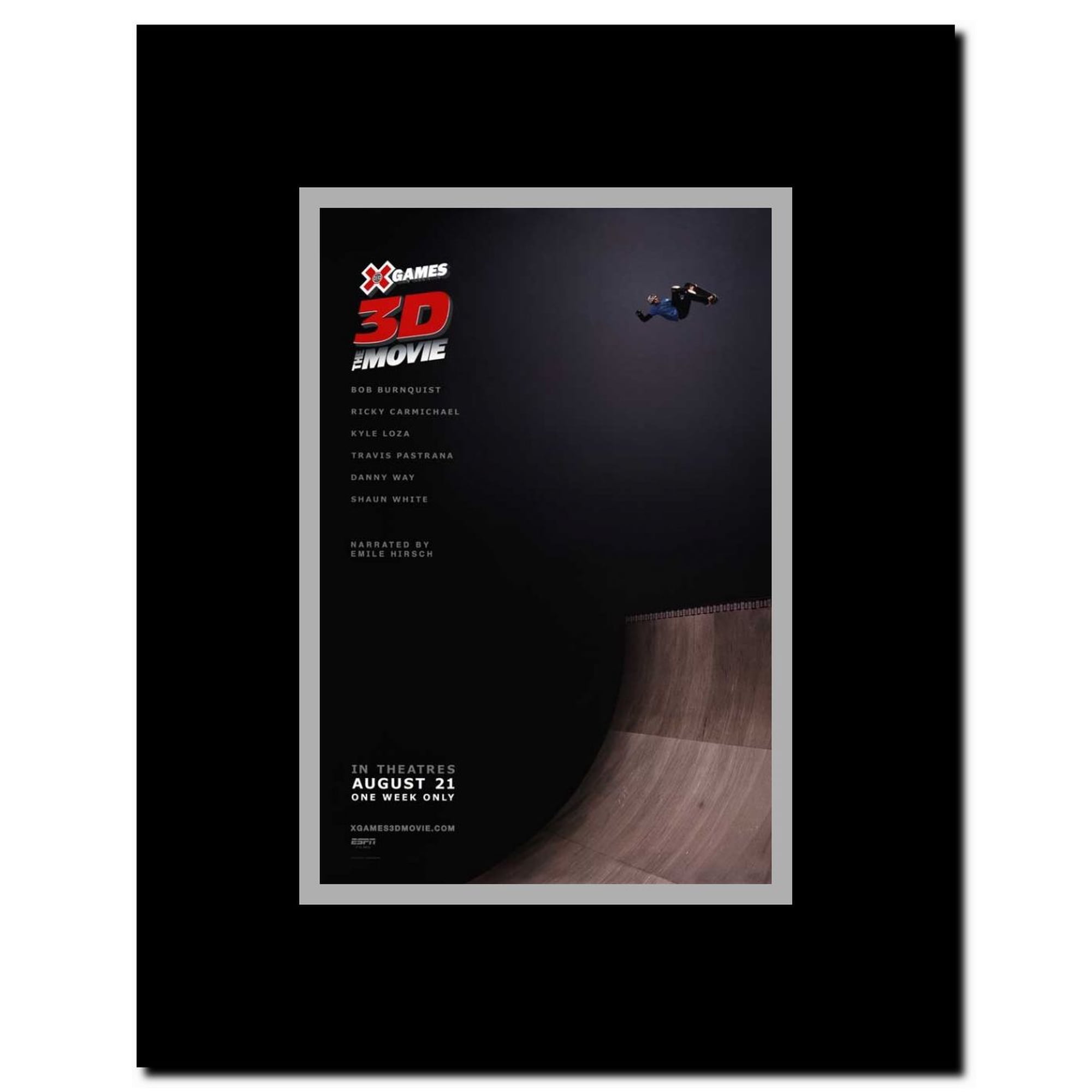 X Games 3D The Movie Framed Movie Poster