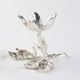 thumbnail image 5 of Soporte de exhibición de metal para de lente de cristal de cristal Minerales decorativos Base de soporte de roca para exhibición de tienda en cas Plata, 5 of 8