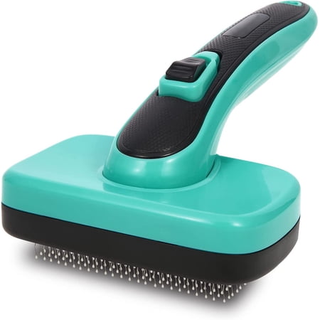 Self cleaning Slicker Brush, shedding and grooming tool for pets ...