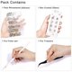 thumbnail image 5 of Jumpingount Conjunto de decoración de uñas para mujer, accesorios para uñas, hermoso y elegante kit de decoración de manicura DIY para mujer, Juegos de manicura Vistoso, 5 of 6