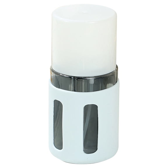 Travel Size Leakproof Dispenser Bottle Set, Round Blue, For Shampoo Lotion And Conditioner, Portable 4-Pack For Toiletries And Travel