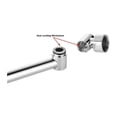 thumbnail image 4 of 11 Inch Adjustable Shower Arm Universal Connection Solid Brass Shower Adjustable Angle Anti-leak Shower Extension Arm Used In Kitchen Sink Faucets ,Water Saving, 4 of 7
