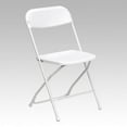thumbnail image 5 of 10 PACK 300 Lbs Weight Capacity Commercial Quality White Stackable Plastic Folding Chair, 5 of 5